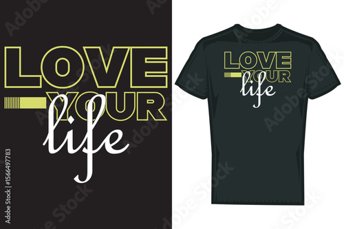 Custom Trendy Unique Typography T shirt Design