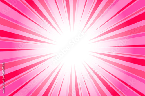Abstract crimson red sunburst and ray wallpaper design. Sunburst sun ray background. Sun flare vector.