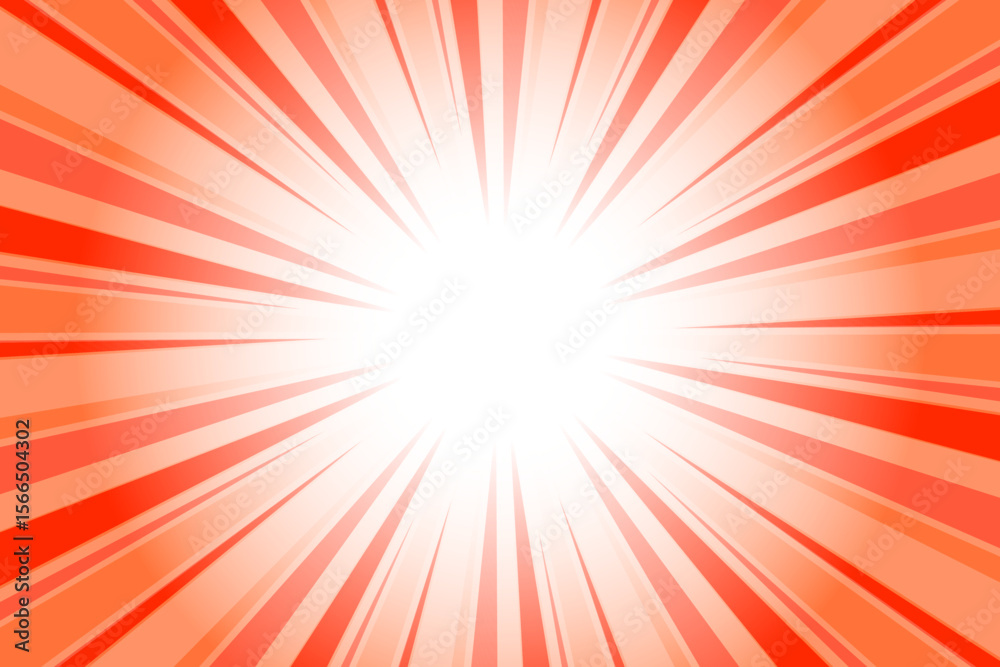 Obraz premium Abstract crimson red sunburst and ray wallpaper design. Sunburst sun ray background. Sun flare vector.