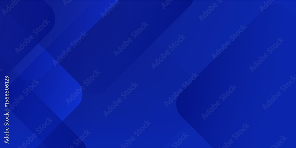 Fototapeta premium Abstract blue background with glowing geometric lines. Modern blue gradient square shape design. Futuristic technology concept. Suit for brochure, corporate, website, poster, banner, cover modern
