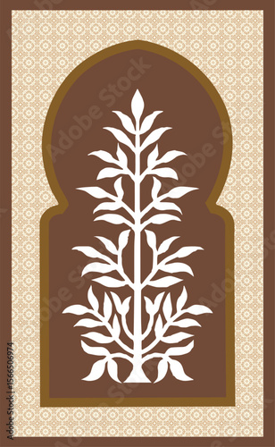 Mughal wall paintings, botanical floral ethnic motif, Indian traditional flower motif. Botanical floral ethnic motif, Traditional indian Mughal floral motif ethnic decorative border pattern design,