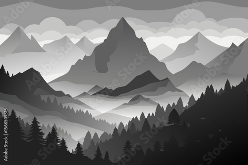 mountains in the mountains