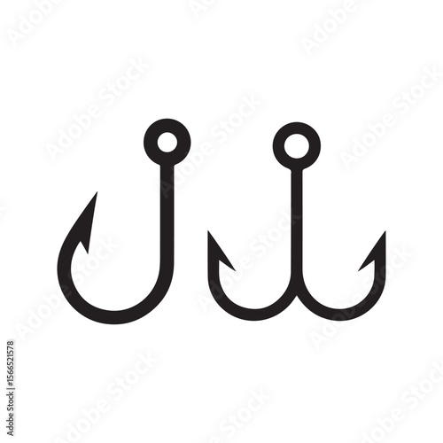 set of fishing hook
