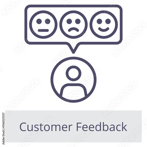 Customer Feedback Element For Design Graphic