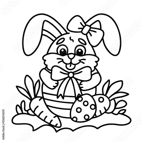 Easter coloring pages for toddlers

