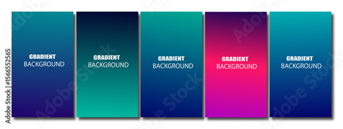 Abstract multicolor gradient vector cover illustration collection. As a background for business brochures, cards, packages, and posters and more. With luxurious and simple colors.