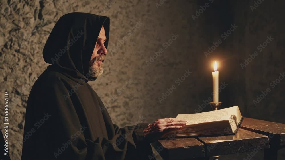 praying at the church