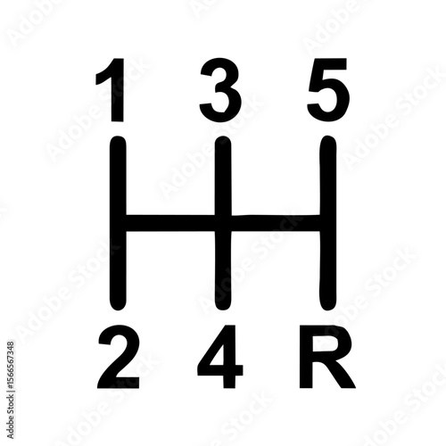 Manual Transmission Gear Shift Pattern