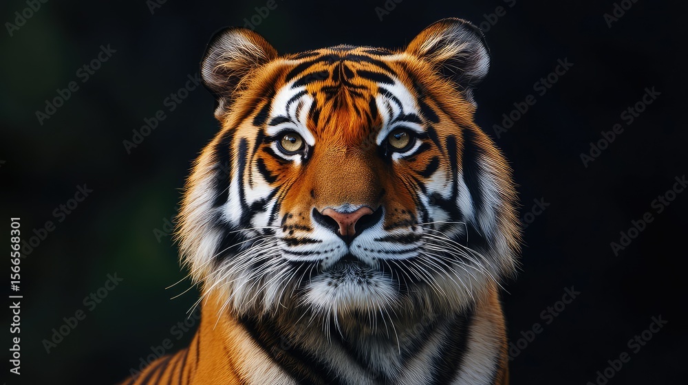 Fototapeta premium wildlife orange tiger