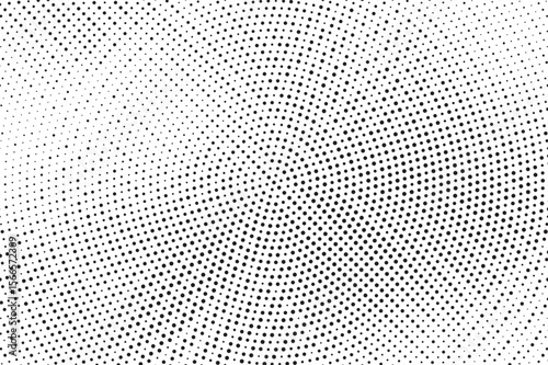 Halftone background vector, abstract backdrop design with two tone pattern and copy space for edit your content
