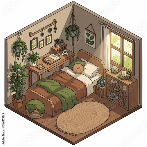 interior of a bedroom