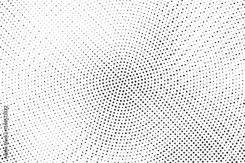 Halftone background vector, abstract backdrop design with two tone pattern and copy space for edit your content