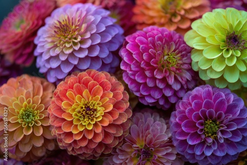 Dahlia Delights in Harmony of Colors