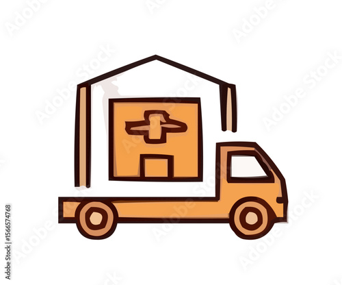 Delivery Truck Icon