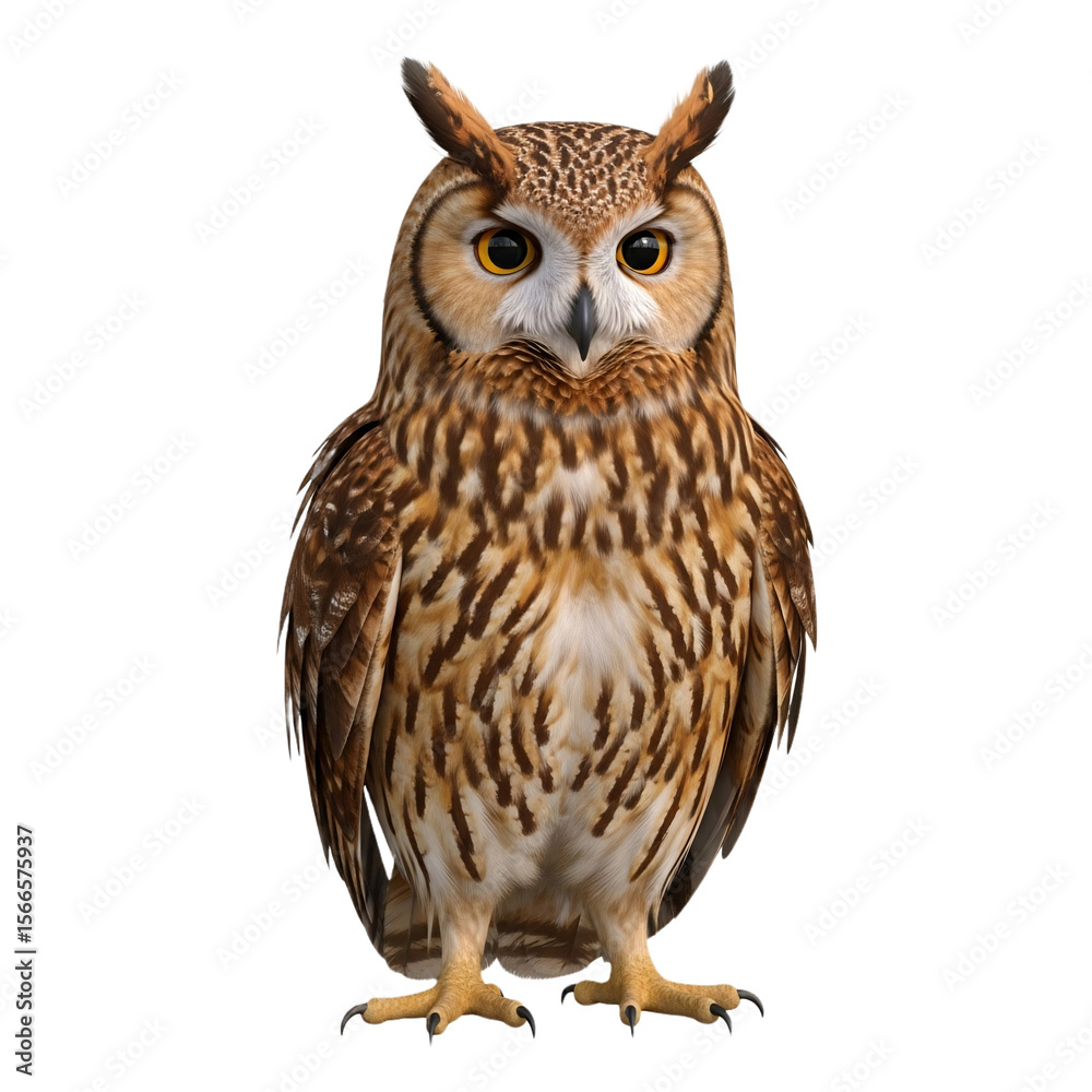 Fototapeta premium Detailed feathers and plumage design