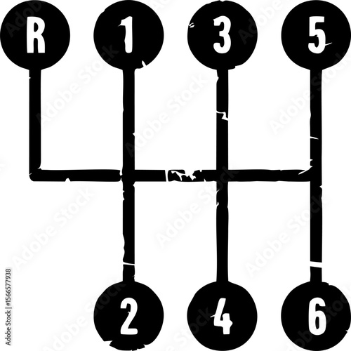 Manual Transmission Gear Shift Pattern

