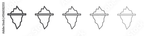 heels icon flat thin illustration symbol