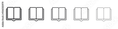 music node icon flat thin illustration symbol