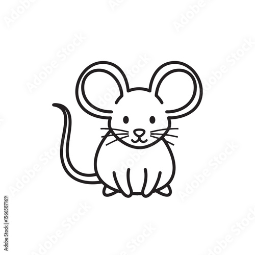 Tiny but Mighty: A Mouse Coloring Book for Kids
