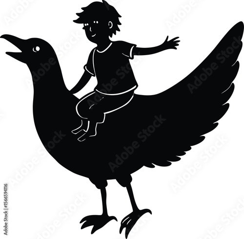 vector illustration of a chicken