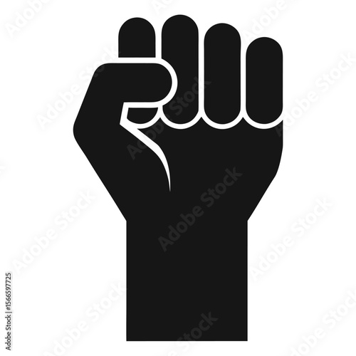 Empowering Fist Symbol of Strength, Unity, and Resistance