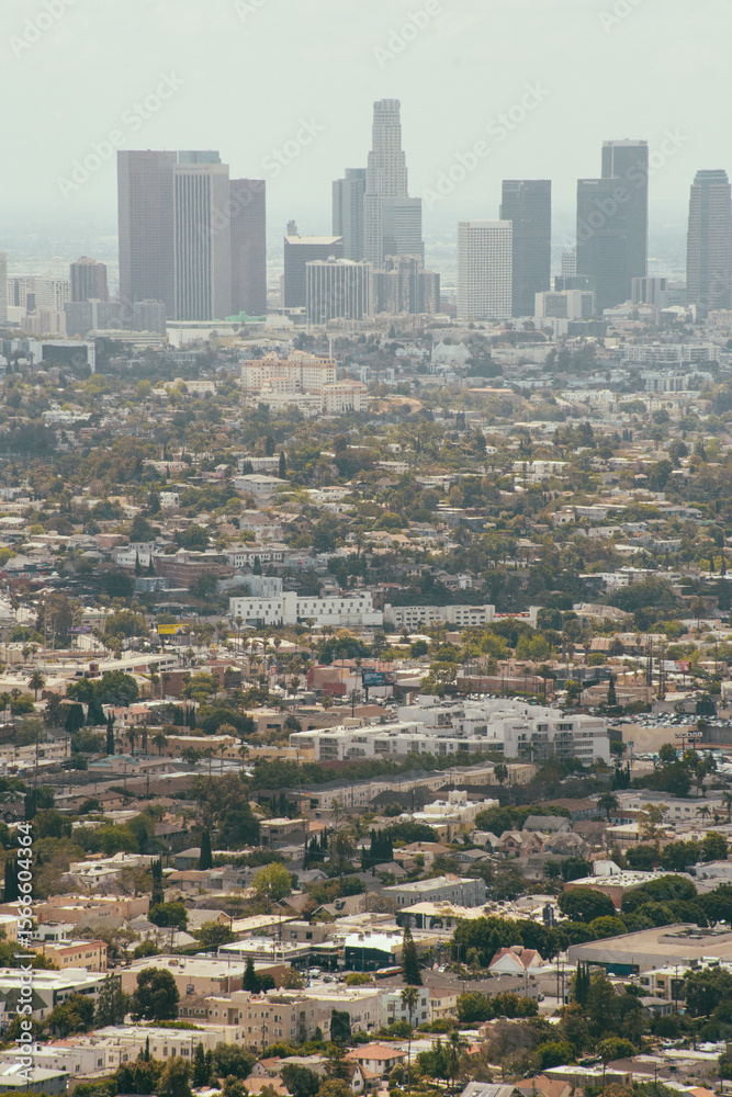 Obraz premium Los Angeles, Downtown view