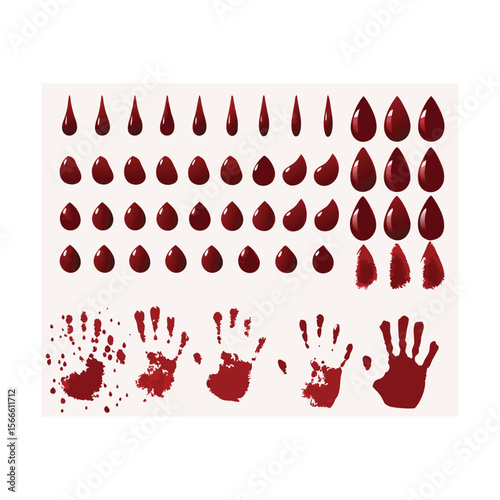 Colorful Hand and Paw Prints Vibrant Artwork of Hands and vector