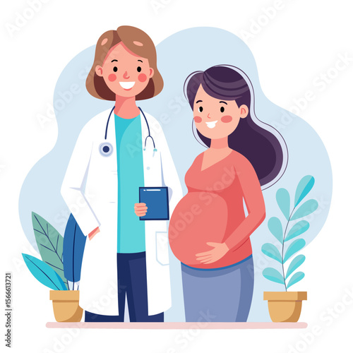 doctor and girl patient