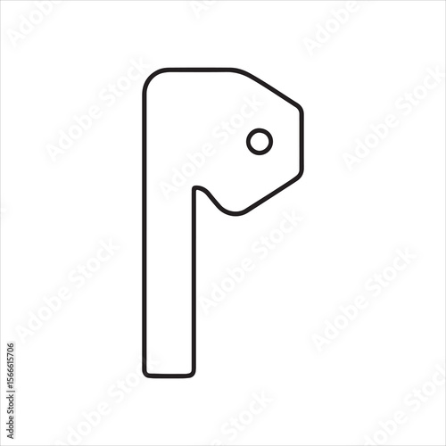 A metal A1 icon, symbolizing a web security key or access button, with a 3D metallic design