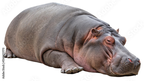 Wallpaper Mural Hippopotamuses, isolated transparent background Torontodigital.ca