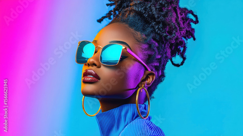 Minimal R&B, Minimalist chaos design with abstract elements and profile information.