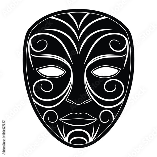Halloween tribal mask