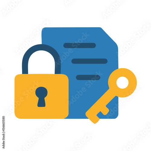 Encription Flat Icon