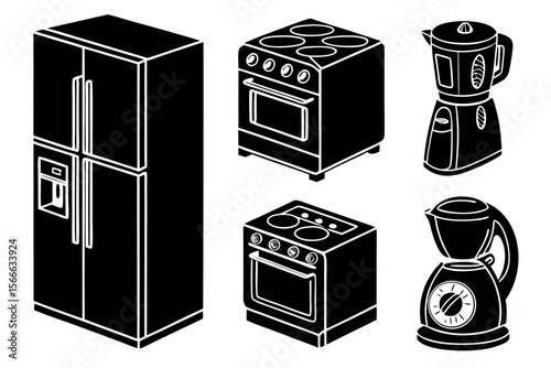 kitchen-appliance-pack---black-icons-