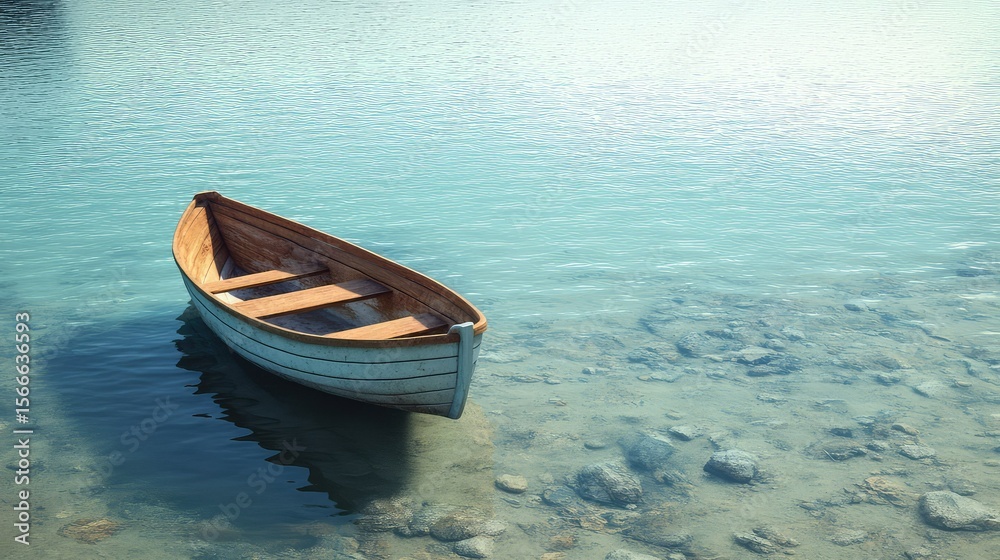 photo small boat in water photo small boat in water