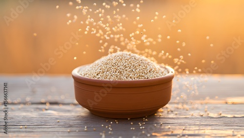 Wallpaper Mural Best quinoa seeds in bowl image for healthy eating and gluten free diet concept use 85 Torontodigital.ca