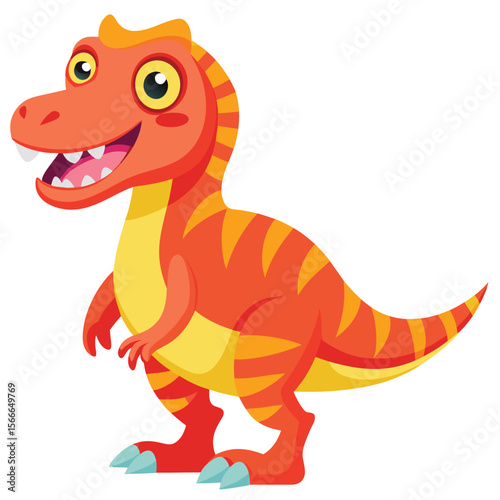 Cartoon Tyrannosaurus Rex Standing