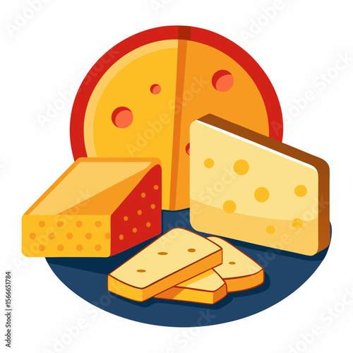cheese and bread
