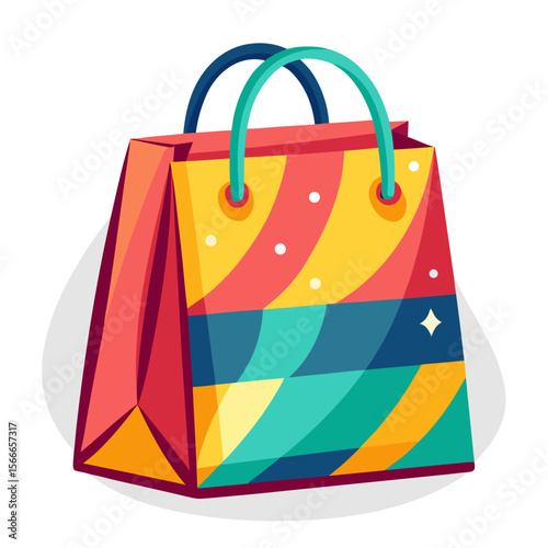 colorful shopping bags