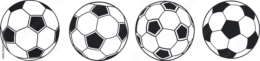 Black and white abstract background with a soccer ball and sports elements