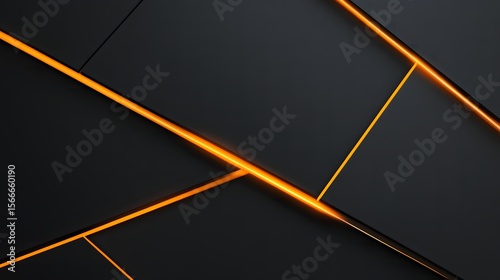 Black Minimalist Abstract Background
