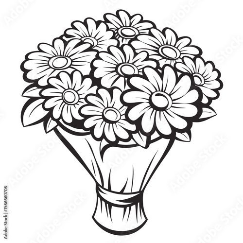 Lovely Bouquet of Daisy Flowers Arrangement	