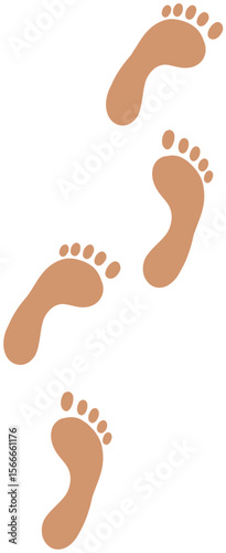 traces of a foot