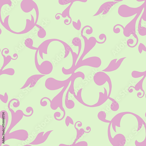 Beautiful vintage seamless pattern design 