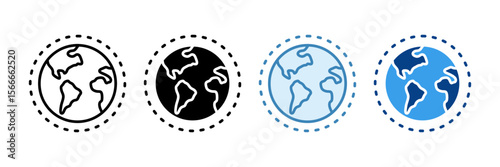 Ozone Icon Set Multiple Style Collection