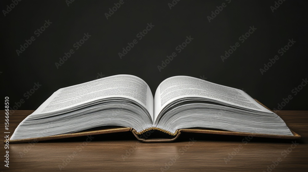 Obraz premium cover horizontal book template