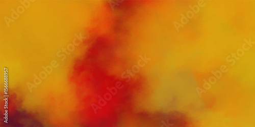Fiery Abstract Yellow and Red Gradient Texture