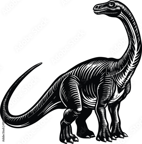 dinosaur vector illustration