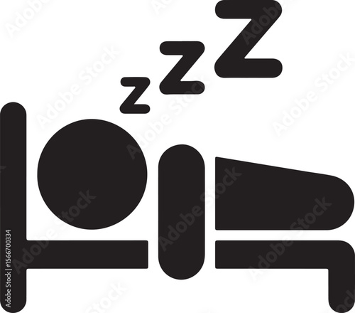 Restful Sleep Icon Design for Peaceful Nights
