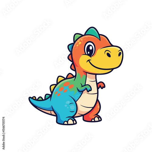 Dino-Mite Fun: A Colorful Coloring Book